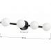 Φωτιστικό Μπάνιου 60cm LED 12W 230V 1200lm CCT Μαύρο 3312